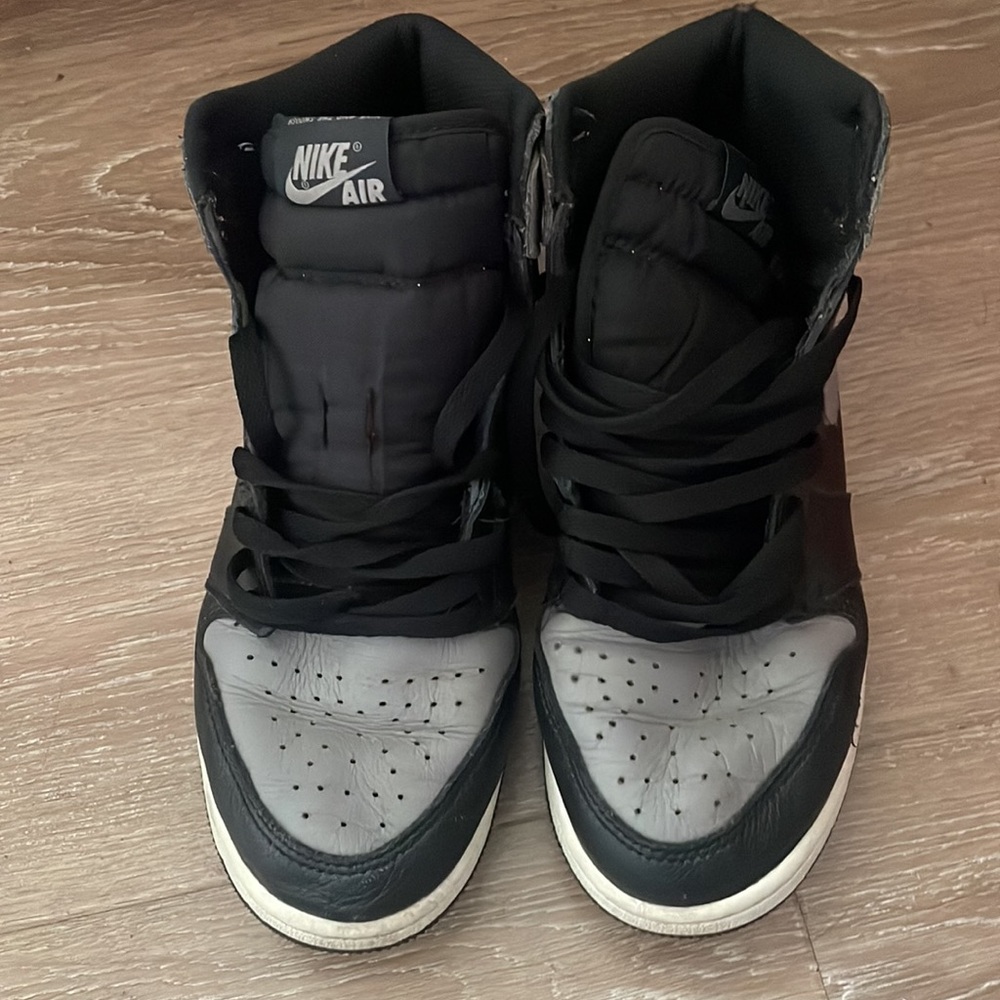 Air Jordan’s black and grey
